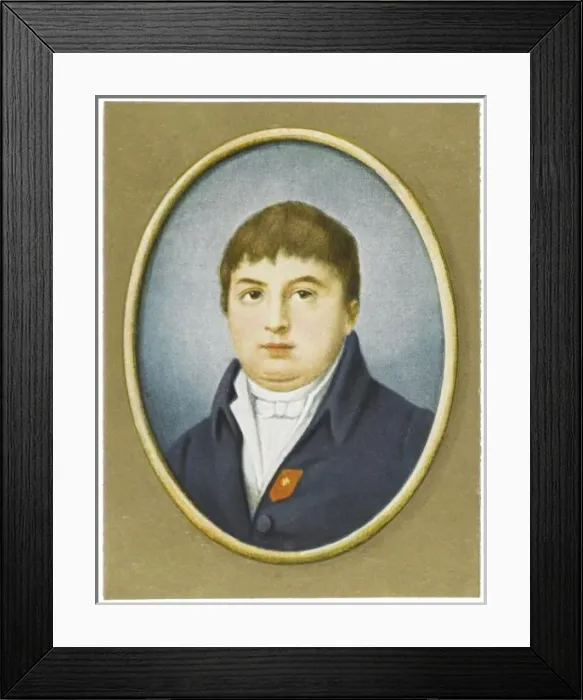 Framed Print : J Murat / Miniature 1813 Framed Print : J Murat / Miniature 1813