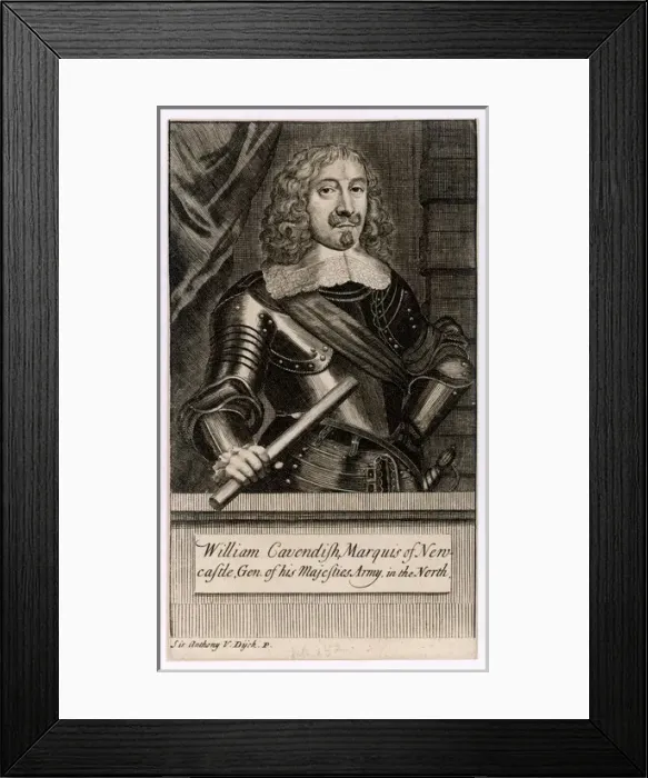 Framed Print : Newcastle / Cavendish / Dyck Framed Print : Newcastle / Cavendish / Dyck