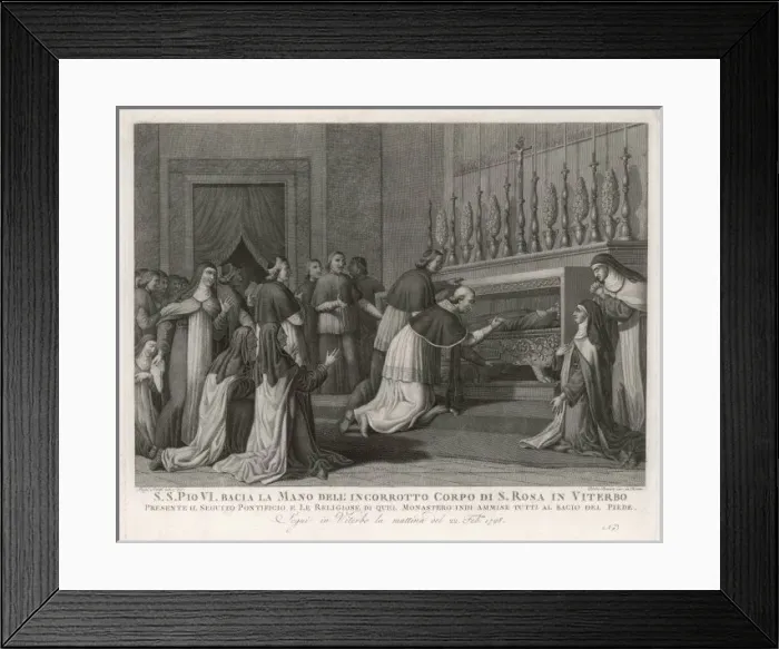 Framed Print : S. Rosa Di Viterbo Framed Print : S. Rosa Di Viterbo