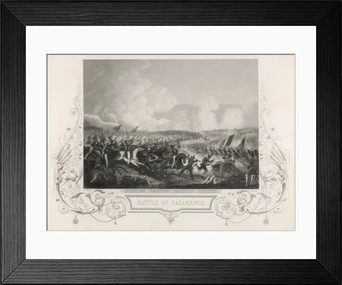 Framed Print : Battle of Salamanca 1812 Framed Print : Battle of Salamanca 1812