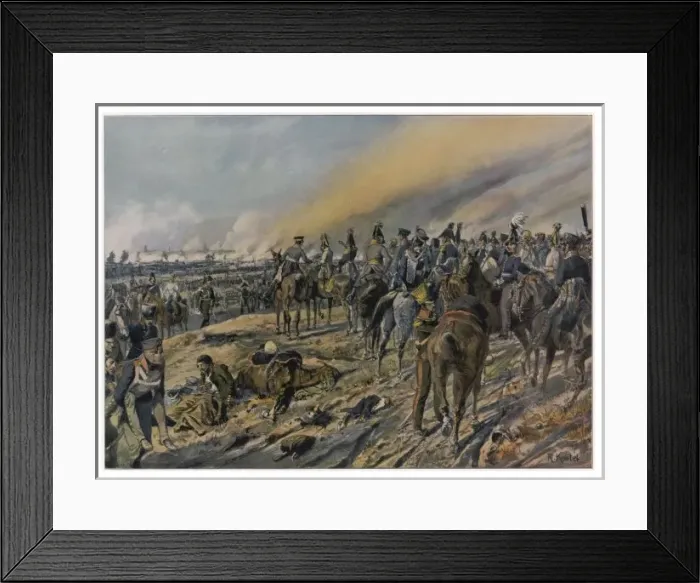 Framed Print : Battle of Leipzig Day 3 Framed Print : Battle of Leipzig Day 3