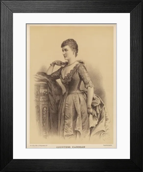 Framed Print : Countess Cadogan / Piccadi Framed Print : Countess Cadogan / Piccadi