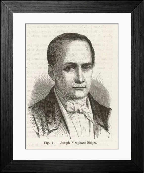 Framed Print : Jn Niepce / Figuier Framed Print : Jn Niepce / Figuier