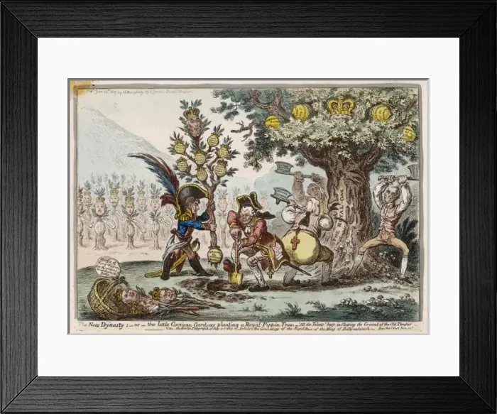 Framed Print : Napoleon the Gardener Framed Print : Napoleon the Gardener