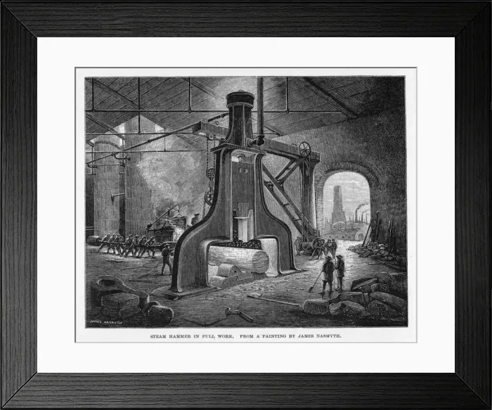 Framed Print : Nasmyths Steam Hammer Framed Print : Nasmyths Steam Hammer