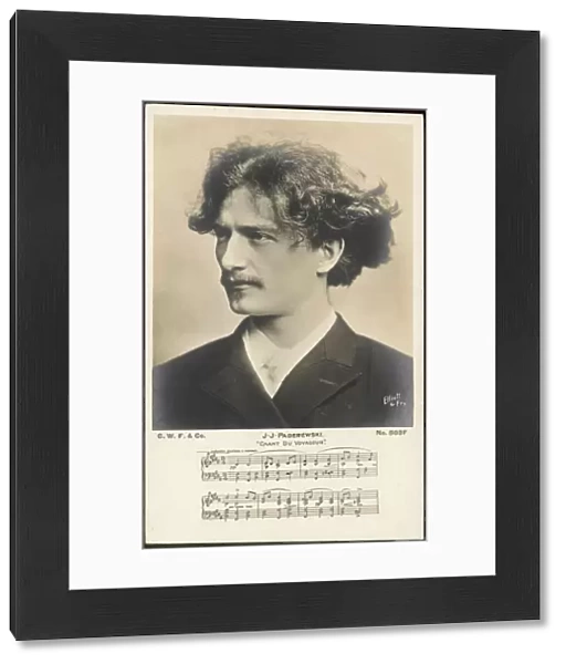 Paderewski  /  Postcard E&f