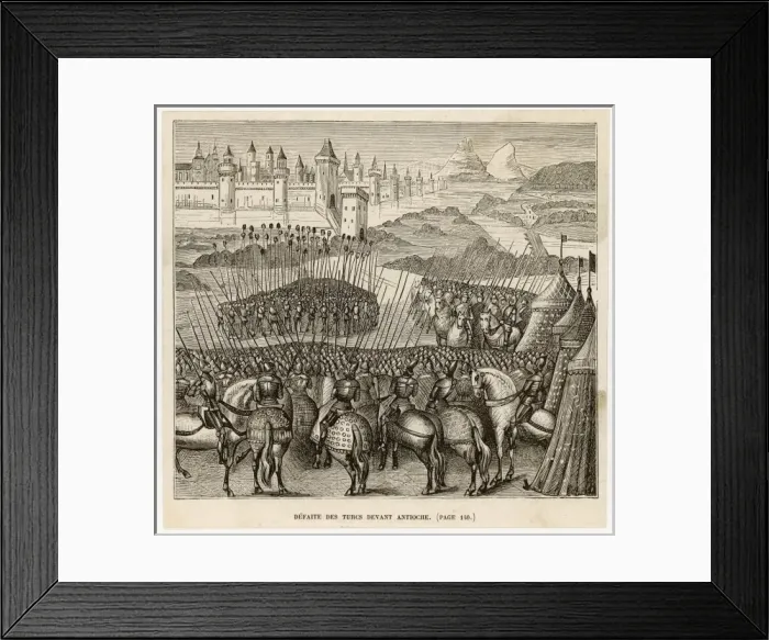 Framed Print : Turks Defeated, Antioch Framed Print : Turks Defeated, Antioch