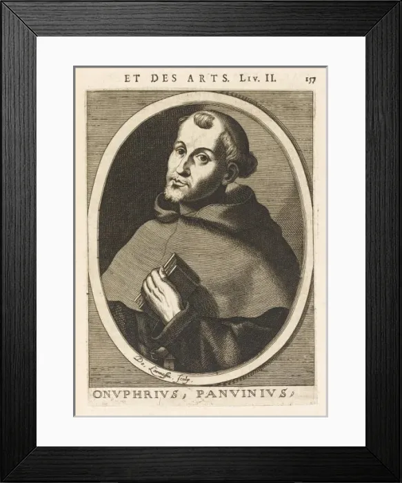 Framed Print : Onofrio Panvinio / Larmess Framed Print : Onofrio Panvinio / Larmess