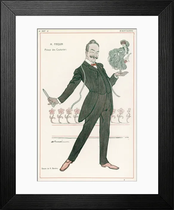 Framed Print : Paquin / Couturier / Fantasi Framed Print : Paquin / Couturier / Fantasi