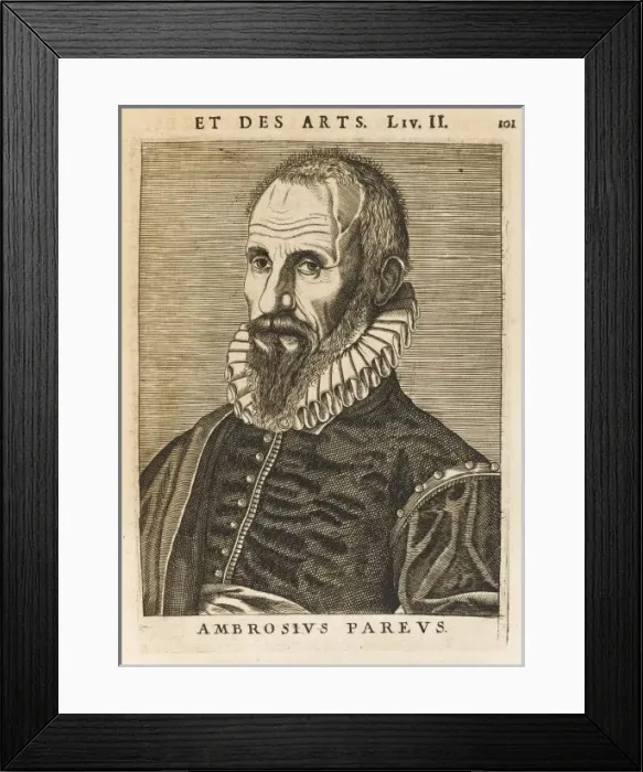 Framed Print : Ambroise Pare / Larmessin Framed Print : Ambroise Pare / Larmessin
