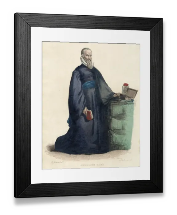 Framed Print : Ambroise Pare / Jacquand Framed Print : Ambroise Pare / Jacquand