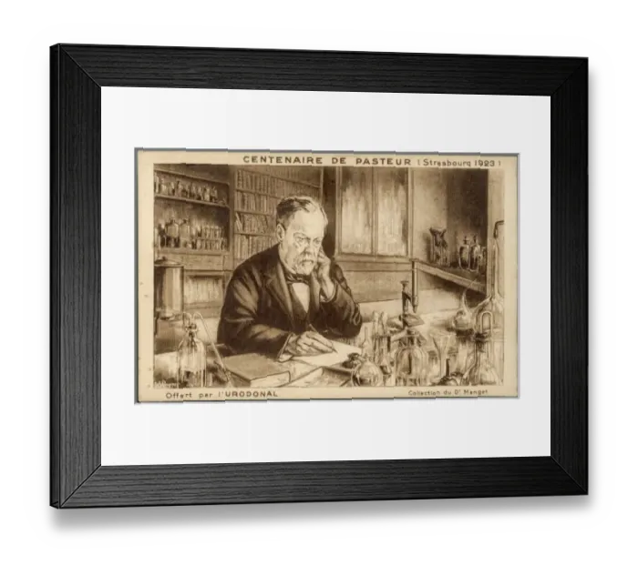 Framed Print : Louis Pasteur / Wagner Framed Print : Louis Pasteur / Wagner