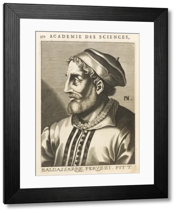 Framed Print : Baldassare Peruzzi / Larme Framed Print : Baldassare Peruzzi / Larme