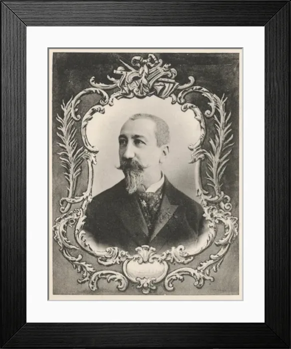 Framed Print : Emile Pessard / Postcard Framed Print : Emile Pessard / Postcard