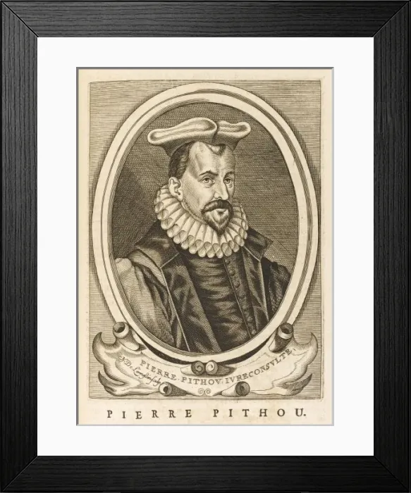 Framed Print : Pierre Pithou / Larmessin Framed Print : Pierre Pithou / Larmessin