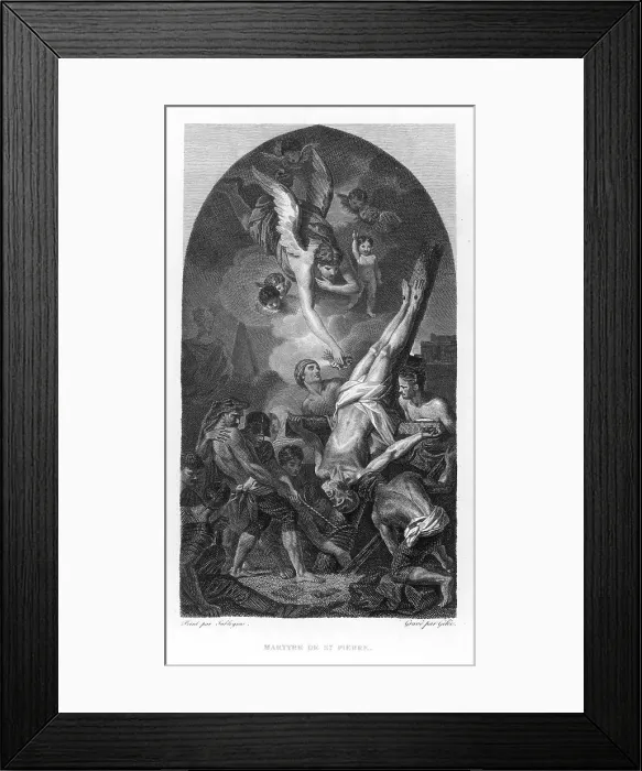 Framed Print : Saint Peter, Pope Framed Print : Saint Peter, Pope
