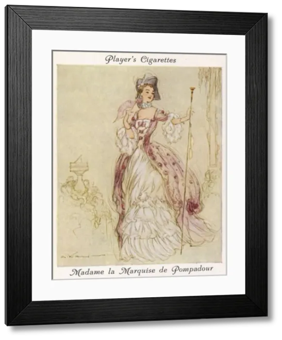 Framed Print : Mme De Pompadour / Cig Cd Framed Print : Mme De Pompadour / Cig Cd