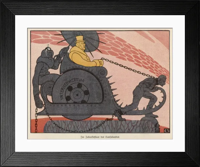 Framed Print : Capitalist Triumph Framed Print : Capitalist Triumph