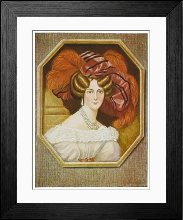 Framed Print : Potocka De Ligne / Sidonie Framed Print : Potocka De Ligne / Sidonie