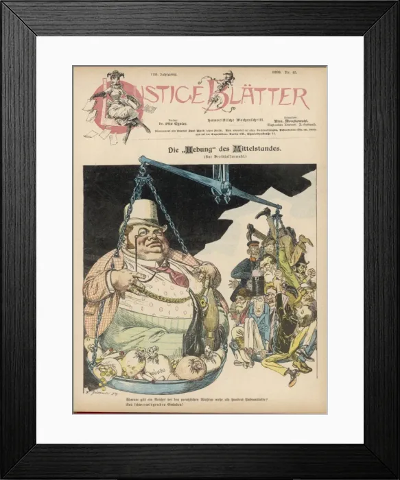 Framed Print : Middle Class Outweighs Framed Print : Middle Class Outweighs