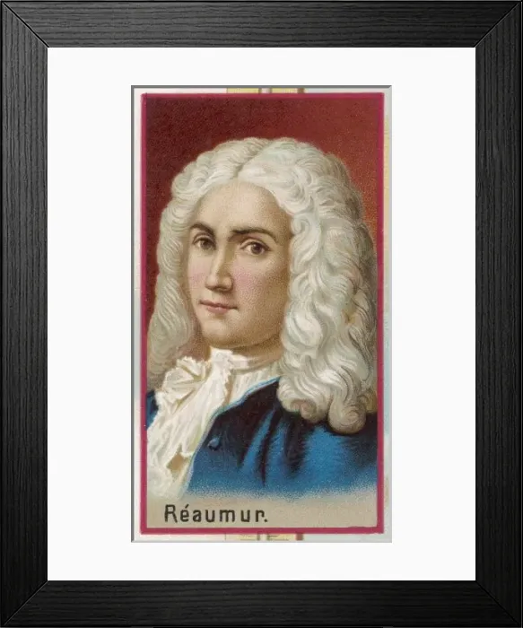 Framed Print : Rene Reaumur / World Inven Framed Print : Rene Reaumur / World Inven
