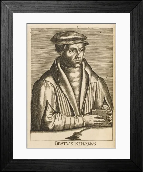 Framed Print : Beatus Rhenanus  /  Larmessi