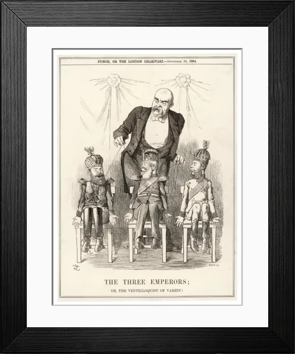 Framed Print : Bismarck and Puppets Framed Print : Bismarck and Puppets