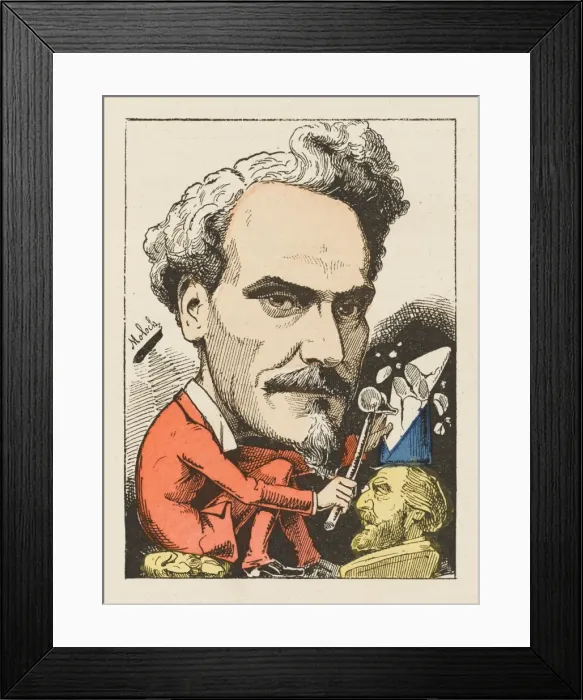 Framed Print : Henri Rochefort / Moloch Framed Print : Henri Rochefort / Moloch