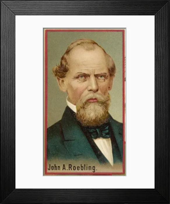 Framed Print : Ja Roebling / World Invent Framed Print : Ja Roebling / World Invent