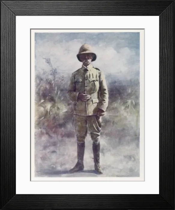 Framed Print : Lord Roberts / Menpes 3 / 5 Framed Print : Lord Roberts / Menpes 3 / 5