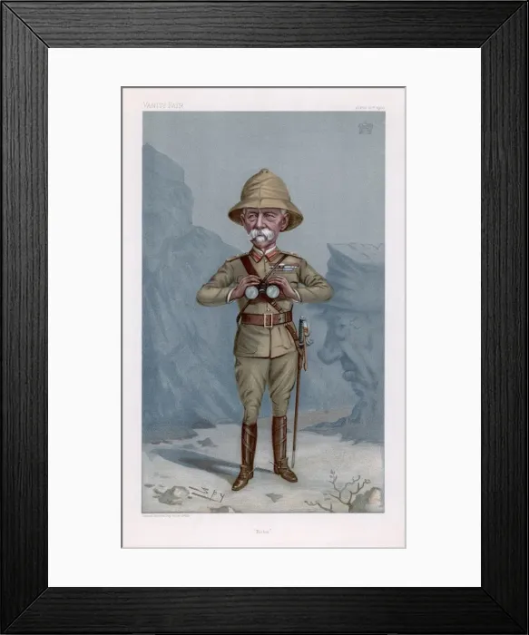 Framed Print : Lord Roberts / Vfair 1900 Framed Print : Lord Roberts / Vfair 1900