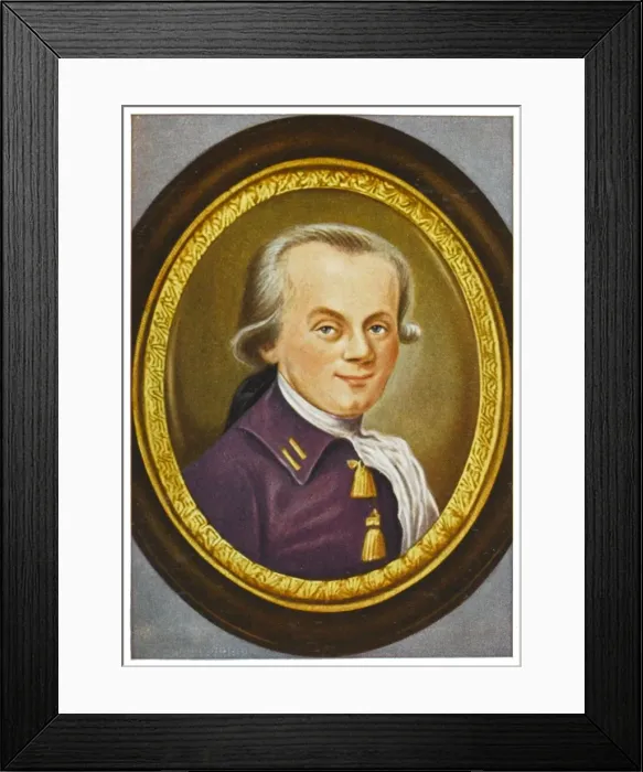 Framed Print : Robespierre / Miniature Framed Print : Robespierre / Miniature