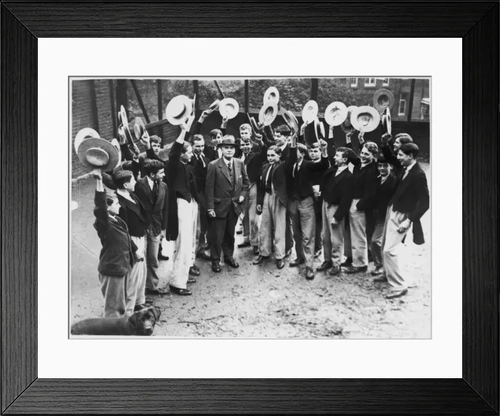 Framed Print : Harrow Teacher Retiring Framed Print : Harrow Teacher Retiring