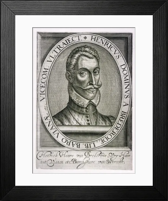 Framed Print : Hendrik Van Brederode Framed Print : Hendrik Van Brederode