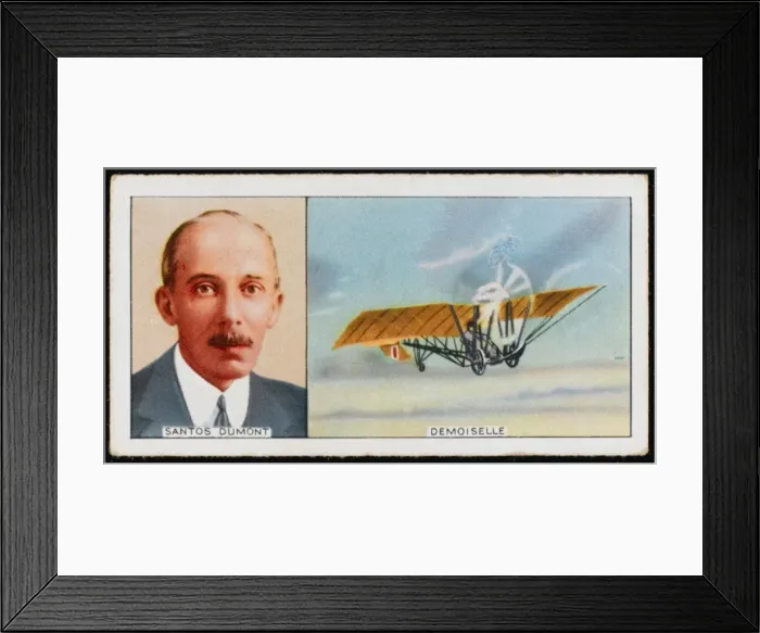 Framed Print : Santos-Dumont / Cig. Card Framed Print : Santos-Dumont / Cig. Card
