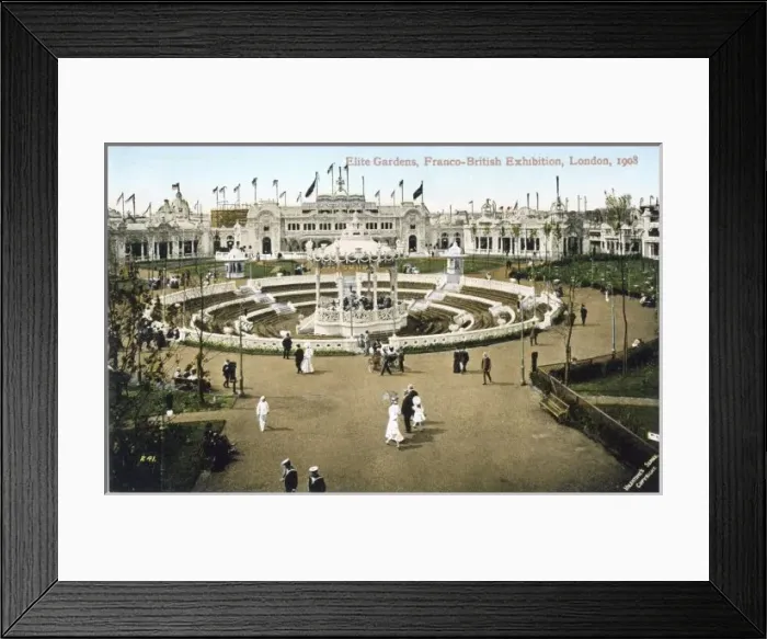 Framed Print : Franco-British / Elite Gdn Framed Print : Franco-British / Elite Gdn