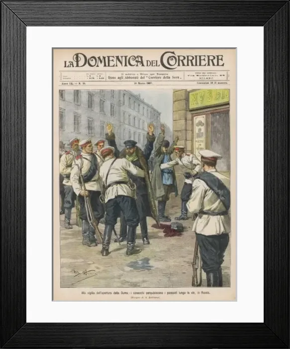 Framed Print : Russia / 1907 / St Searches Framed Print : Russia / 1907 / St Searches