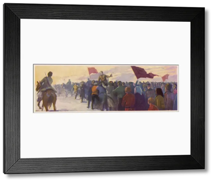 Framed Print : Russia / 1917 / Kerensky Framed Print : Russia / 1917 / Kerensky