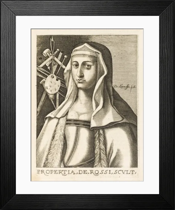 Framed Print : Properzia De Rossi / Larme Framed Print : Properzia De Rossi / Larme