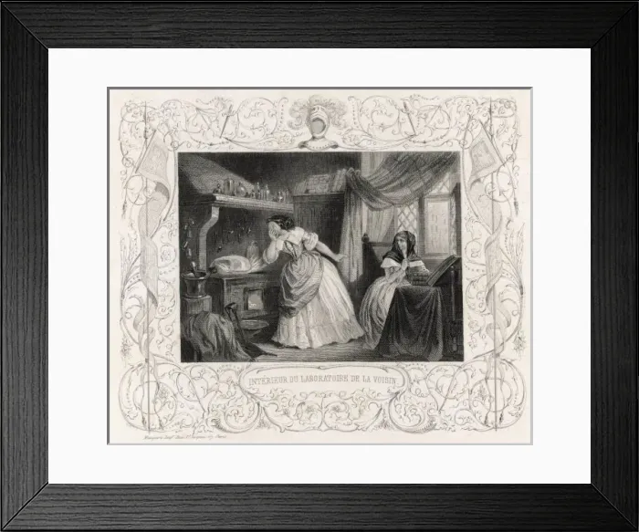 Framed Print : Laboratory of LA Voisin Framed Print : Laboratory of LA Voisin