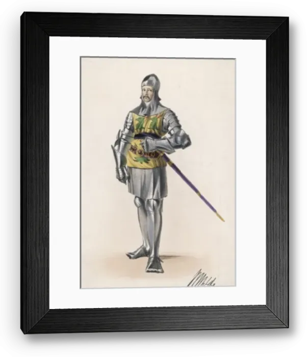 Framed Print : Medieval Knight Framed Print : Medieval Knight