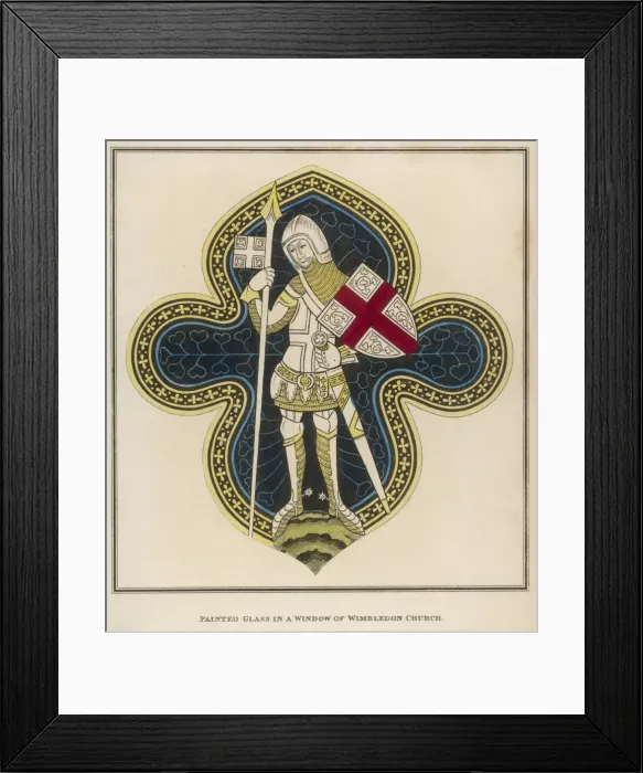 Framed Print : Knight / Wimbledon Window Framed Print : Knight / Wimbledon Window