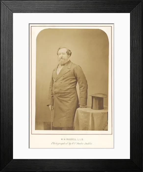 Framed Print : Wh Russell / Barker Photo Framed Print : Wh Russell / Barker Photo
