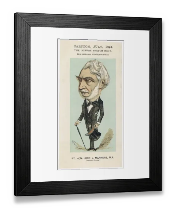 Framed Print : Rutland / 7th Duke / Manners Framed Print : Rutland / 7th Duke / Manners