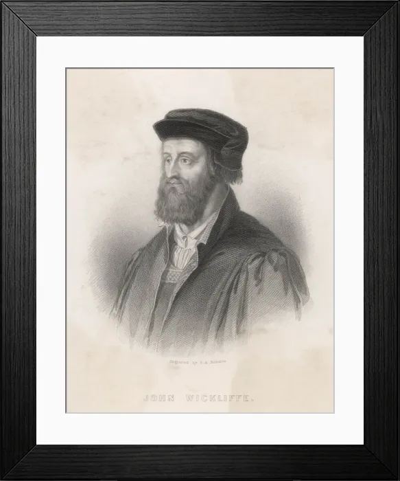 Framed Print : Wyclif / Roberts Framed Print : Wyclif / Roberts