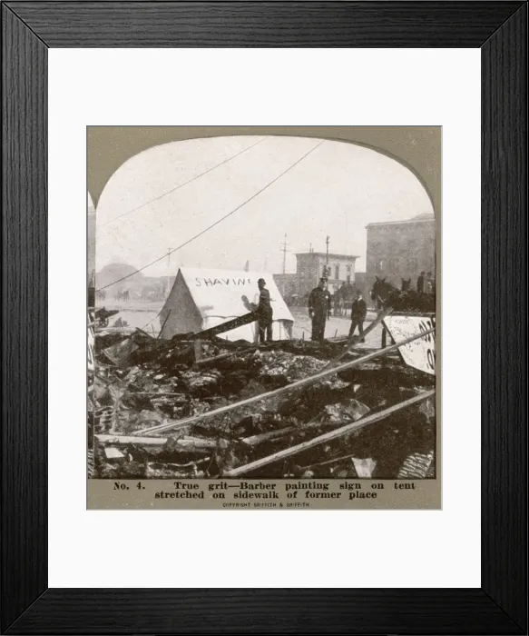 Framed Print : San Francisco Quake 4 Framed Print : San Francisco Quake 4