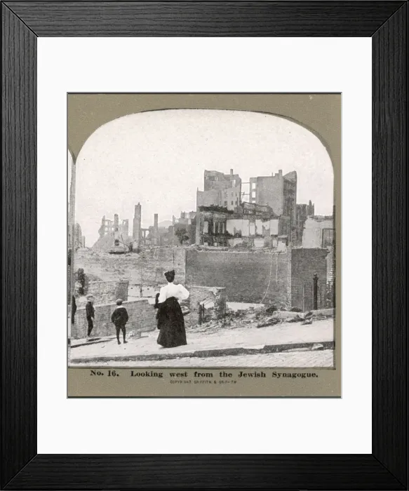 Framed Print : San Francisco Quake 16 Framed Print : San Francisco Quake 16