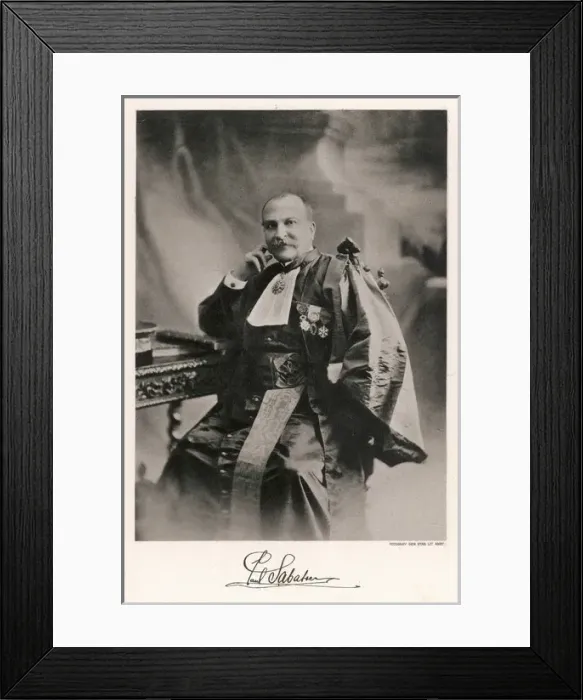 Framed Print : Paul Sabatier / Nobel 1912 Framed Print : Paul Sabatier / Nobel 1912