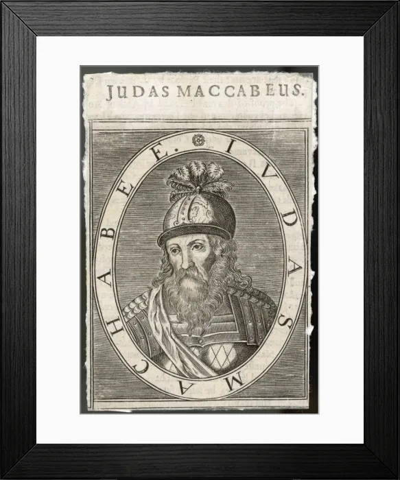Framed Print : Judas Maccabeus Framed Print : Judas Maccabeus
