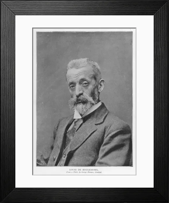 Framed Print : Louis De Rougemont / Grin Framed Print : Louis De Rougemont / Grin